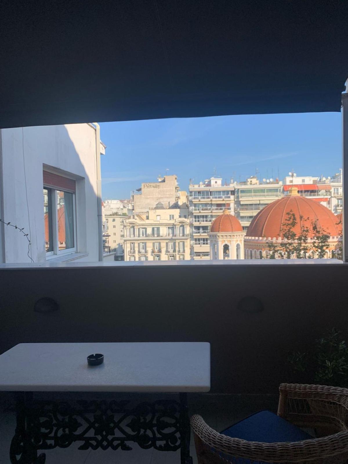 Downtown Stylish Flat Apartment Tesalonika Bagian luar foto